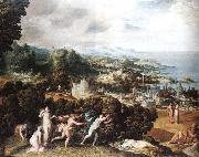 unknow artist Orpheus and Eurydice Spain oil painting artist
